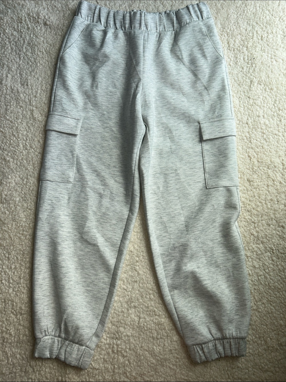 NWT Express Heather Gray Elastic Waist Joggers